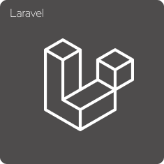 Logo officiel de Laravel (l'oiseau), représentant notre expertise dans ce framework PHP moderne et performant. Agence web Azuracom.